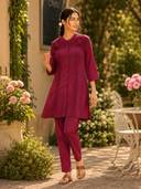 Burgundy color option