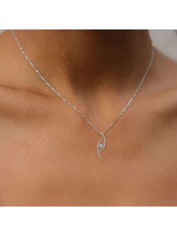 Sparkles - Cluster Lab Grown Diamonds Pendant for Women 0.2 Ct 14Kt White