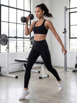 Cardio Bunny - Sulpting High Waist Skin Fit Compression Stretchable Sports Legging