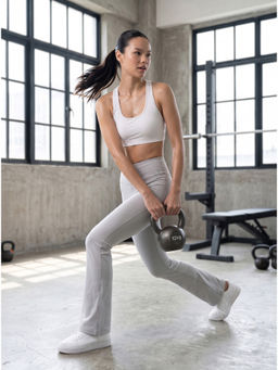 Cardio Bunny - High-Waist Flare Active Leggings