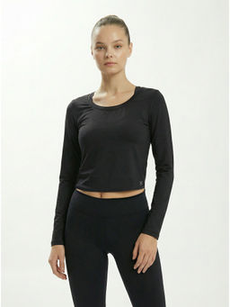 Cardio Bunny - Women's Full Sleeve Round Neck Active Gym T-Shirt