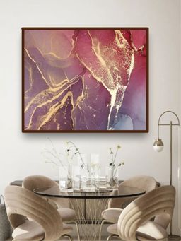 The Art House - Abstract Painting Multicolor (40X30 Inches)