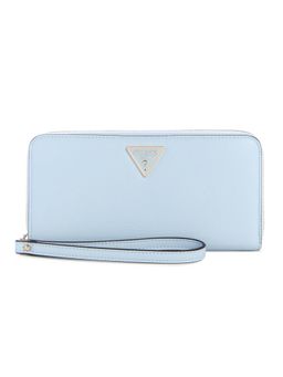 Guess - Women Blue Lucci Zip-Around Wallet
