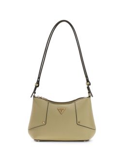Guess - Women Olive Solid Darcy Shoulder Bag