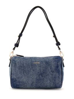 Guess - Women Blue Solid Kassie Shoulder Bag
