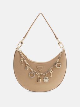 Guess - Women Beige Tasmin Shoulder Bag