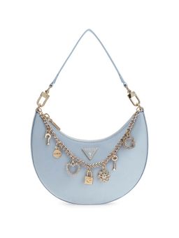 Guess - Women Blue Tasmin Shoulder Bag