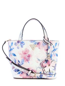 Guess - Women Multi-Color Floral Lucci Mini Shoulder Bag with Detachable Strap