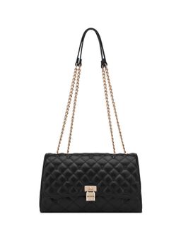 Guess - Women Black Quilted Ramona Shoulder Bag