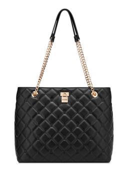 Guess - Women Black Quilted Ramona Shoulder Bag