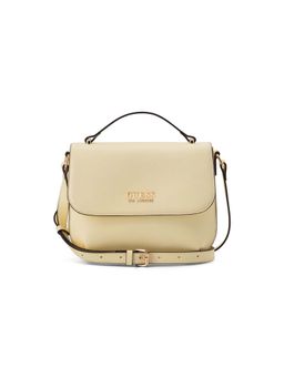 Guess - Women Cream Solid Spring Hill Handbag