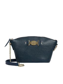 Hidesign - Women Blue Genuine Leather Sling Bag