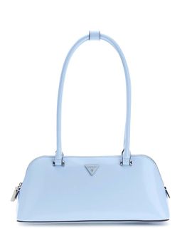 Guess - Women Blue Solid Arnela Shoulder Bag