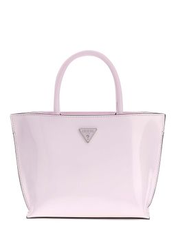 Guess - Women Lavender Solid Arnela Handbag with Detachable Strap