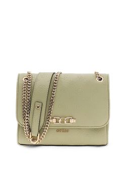 Guess - Women Olive Textured Logo Anise Convertible Crossbody Bag