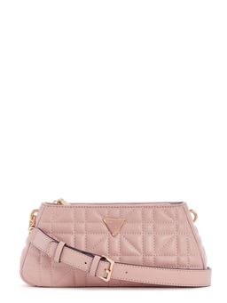 Guess - Women Pink Quilted Edita Shoulder Bag
