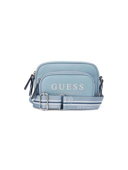 Guess - Women Blue Solid Joella Crossbody Bag