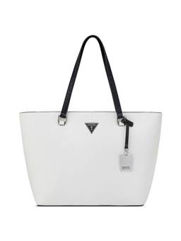 Guess - Women White Viviette Tote Bag