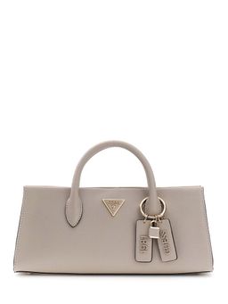 Guess - Women Grey Solid Noelle Girlfriend Handbag