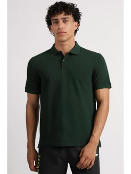 Reebok - Mens Green Polo T-Shirt
