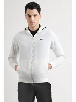 Reebok - Mens Solid White Jacket
