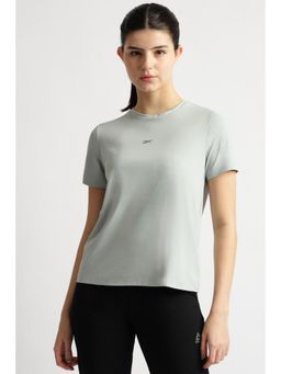 Reebok - Womens Textured Grey T-Shirt
