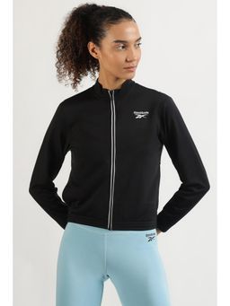 Reebok - Womens Solid Black Jacket