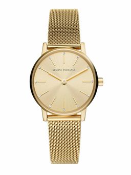 ARMANI EXCHANGE - Gold Strap Casual Watch Ax5567