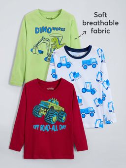 Hopscotch - Multi-Color Printed T-shirts