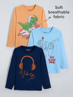 Hopscotch - Multi-Color Printed T-shirts