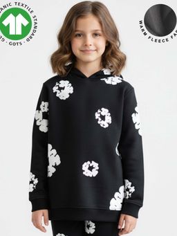 ANTHRILO - Black Printed Hoodie