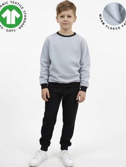ANTHRILO - Multi-Color Solid Sweatshirt and Joggers