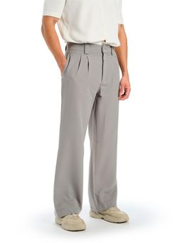 Bonkers Corner - Grey Loose Fit Tailored Trouser