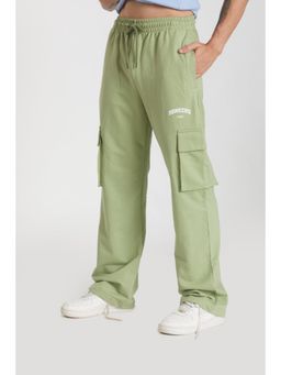 Bonkers Corner - Matcha Utility Straight Fit Trackpant