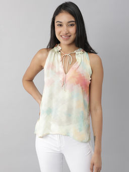 RAREISM - Groot Off-White Top