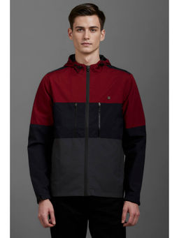 Louis Philippe - Multi-Color Colorblock Regular Fit Jacket