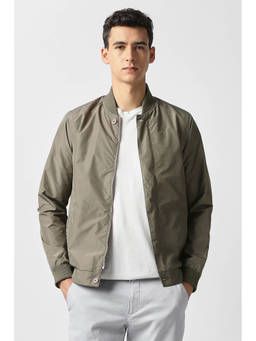 Van Heusen - Olive Textured Regular Fit Jacket