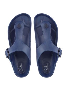 Carlton London - Solid Navy Blue Flip-flops