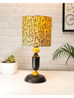 Homesake - Murphy Black Table Lamp Savannah Shade