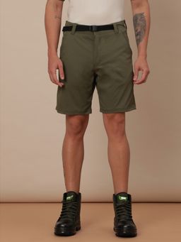 Wrangler - Mens Green Shorts Regular Fit