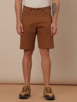 Wrangler - Mens Brown Shorts Regular Fit