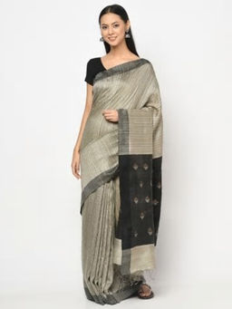 Fabindia - Silk Matka Jamdani Sari