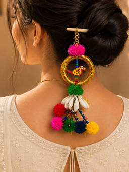 Viana Jewels - Utsav Bird Boho Juda Hanging for Women