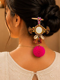 Viana Jewels - Boho Mirror Juda and Decor Hanging Charm for Women