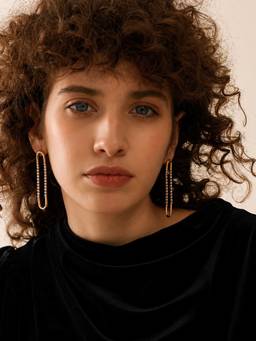 ZAISHA - Solenne Drop Earrings - 18k Gold Plated