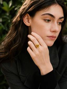 ZAISHA - Rosaire Ring - 18K Gold Plated