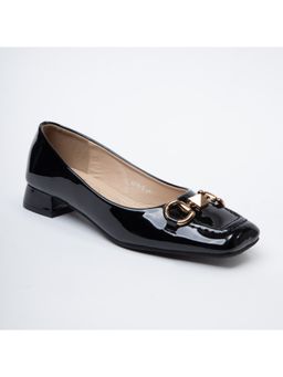 VANSON - Elma Edge-Accessorised Pumps in Black