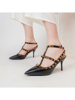 VANSON - TANIUM-Elegant Party Wear Pumps in-Black