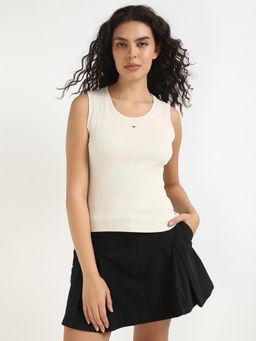 Tommy Hilfiger - Slim Fit Cotton Round Neck Tank Top