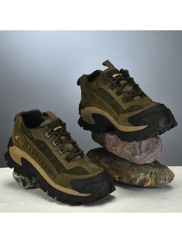 WOODLAND - Mens Olive Green Casual Boots